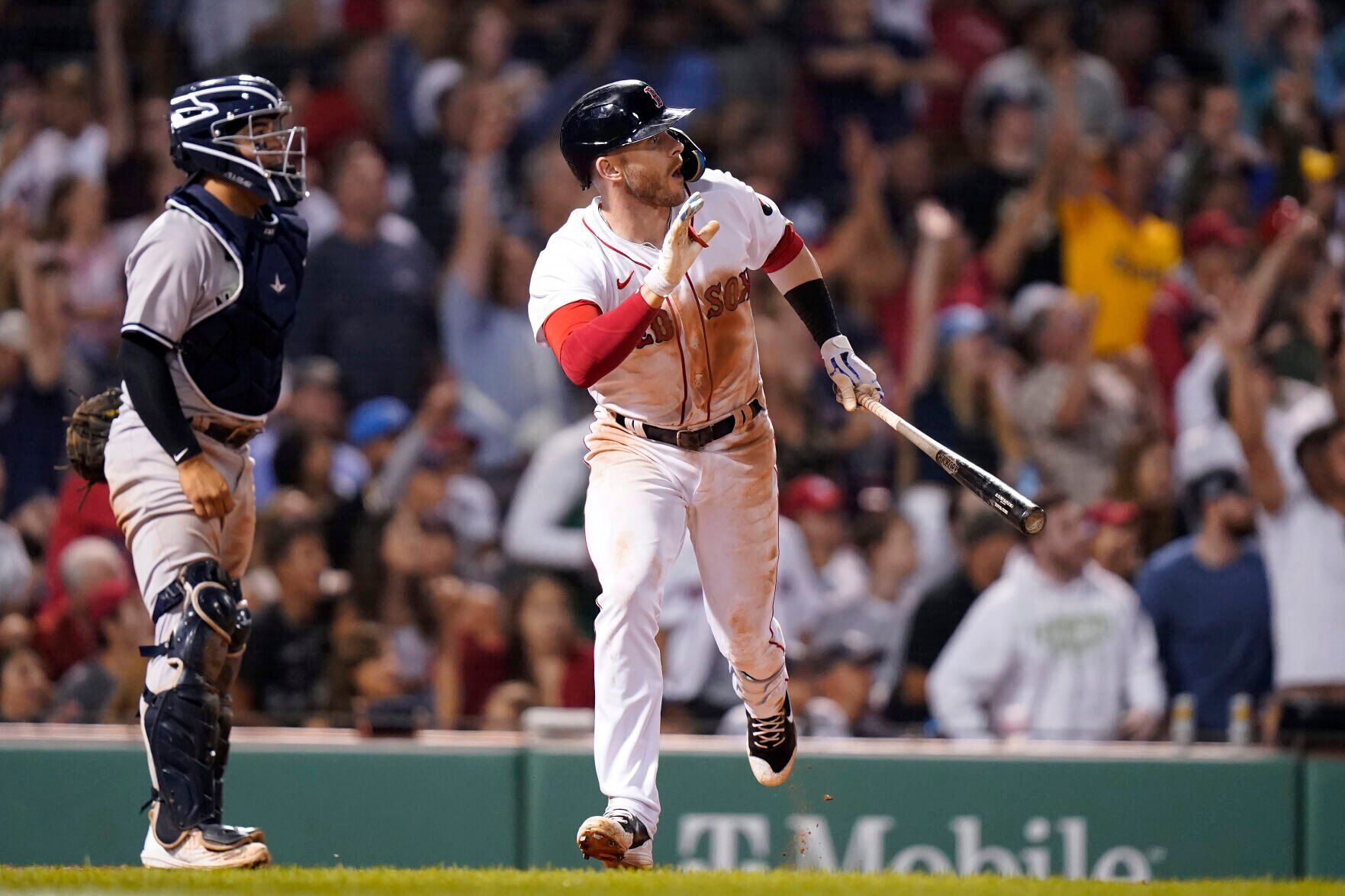 APTOPIX Yankees Red Sox Baseball